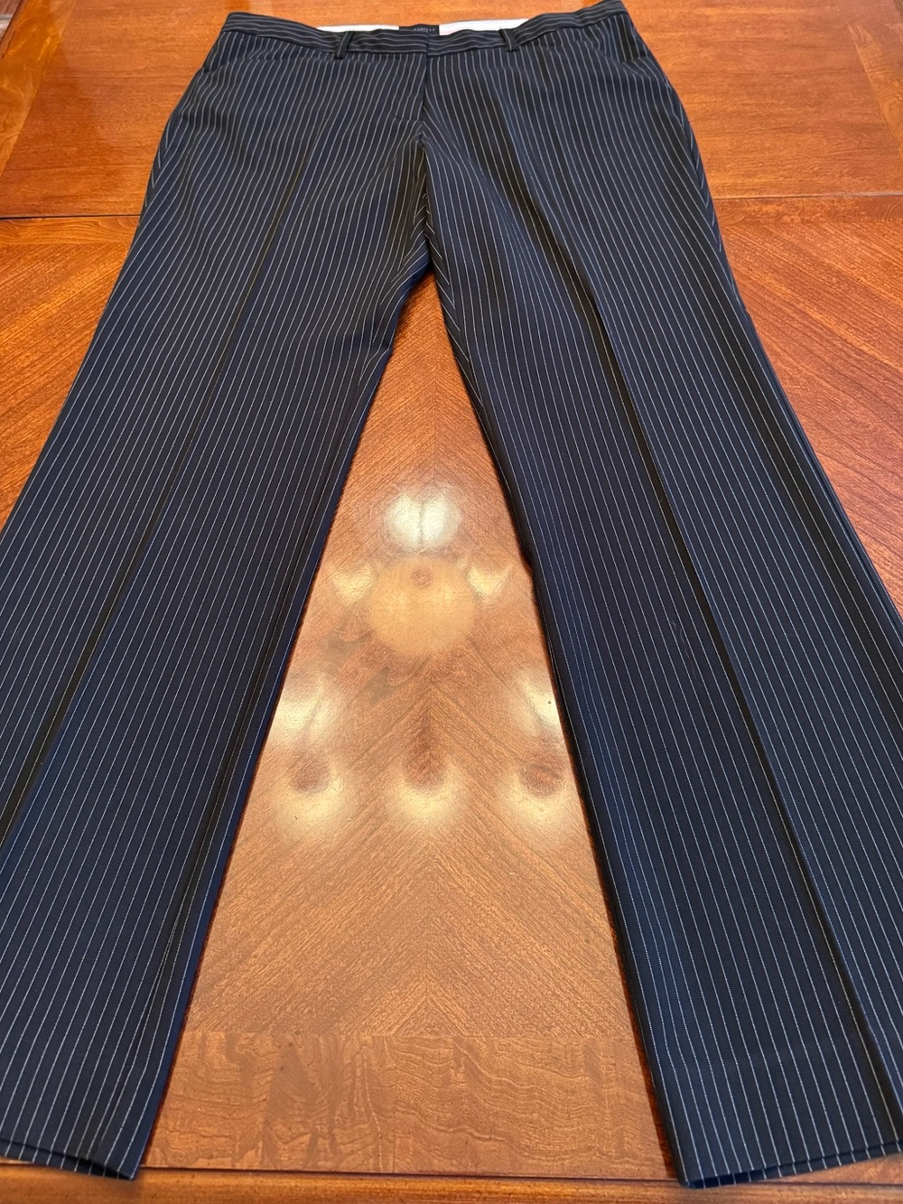 The Limited Pants Black Pinstripe Boot Cut Pants Size - 12 - Picture 10 of 12